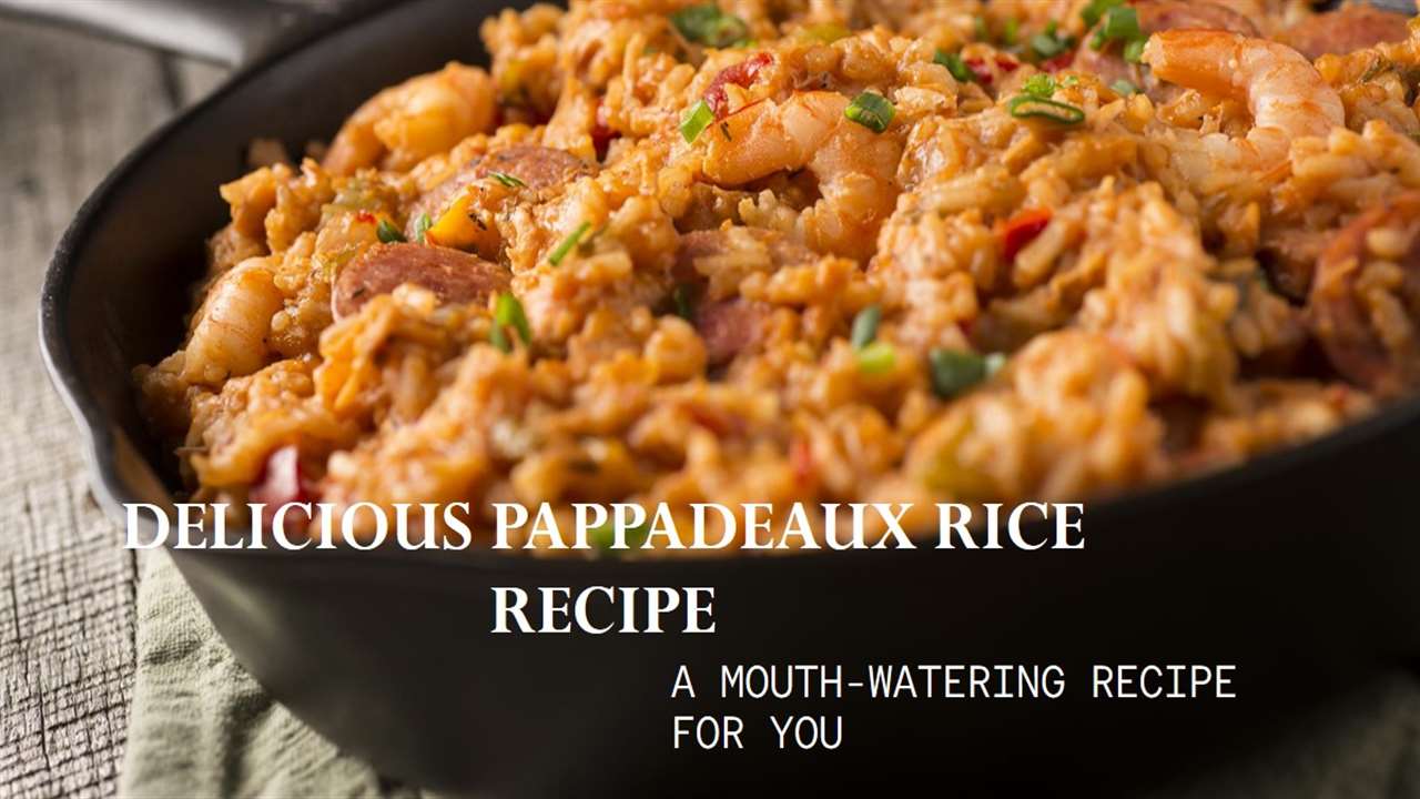 Pappadeaux's Rice Recipe