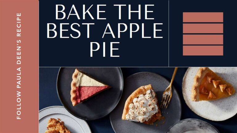 Paula Deen’s Apple Pie Recipe: Savoring the Sweetness