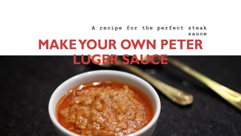 Crafting Your Own Peter Luger Sauce Recipe: Unveiling the Secret Sauce