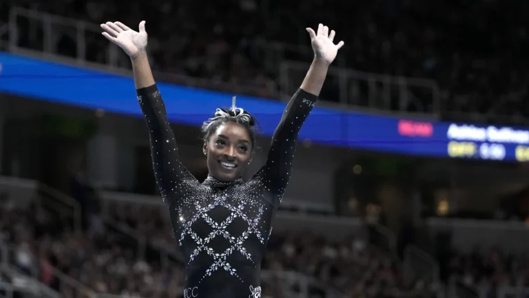 Simone Biles Performs the Historic Yurchenko Double Pike Vault, and Her Name Will Be Applied to It 🤸🤸