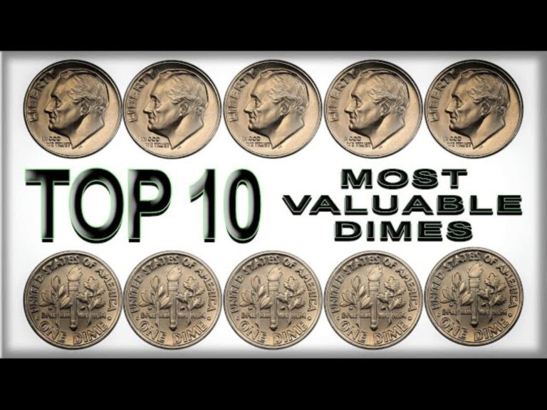 TOP 10 MOST VALUABLE DIMES💲