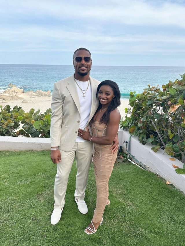 According To Simone Biles Says She and Hubby Jonathan Owens Argue About Who’s the Better Athlete